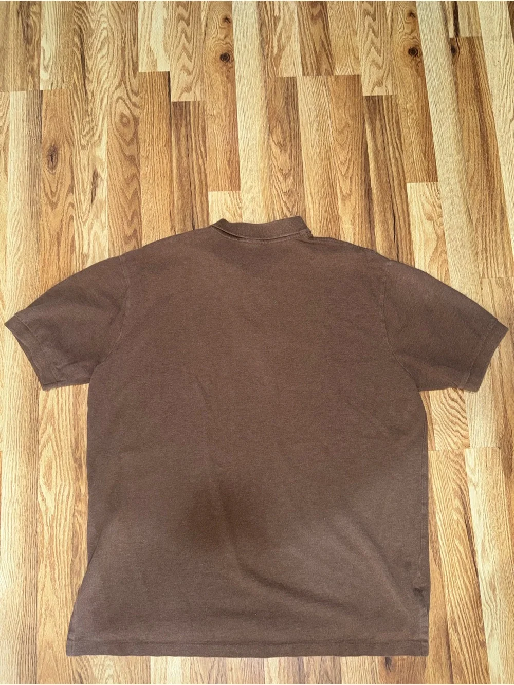 Polo Ralph Lauren Men’s Tan Light Brown Polo Shirt Embroidered Pony Logo XL